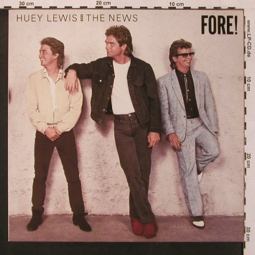 Lewis,Huey & The News: Fore!, Chrysalis(207 897), D, 1986 - LP - X9111 - 6,00 Euro