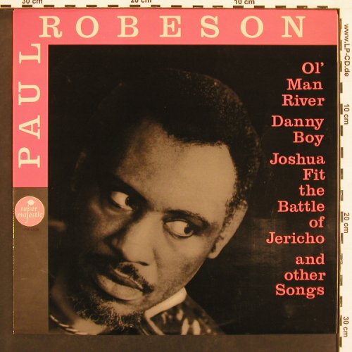 Robeson,Paul with Chor and Orch.: Same, Super Majestic(BBH 1670), F, 1965 - LP - X9153 - 7,50 Euro