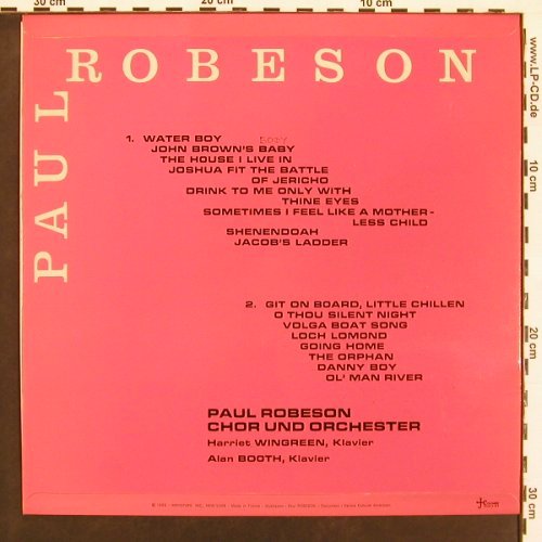 Robeson,Paul with Chor and Orch.: Same, Super Majestic(BBH 1670), F, 1965 - LP - X9153 - 7,50 Euro