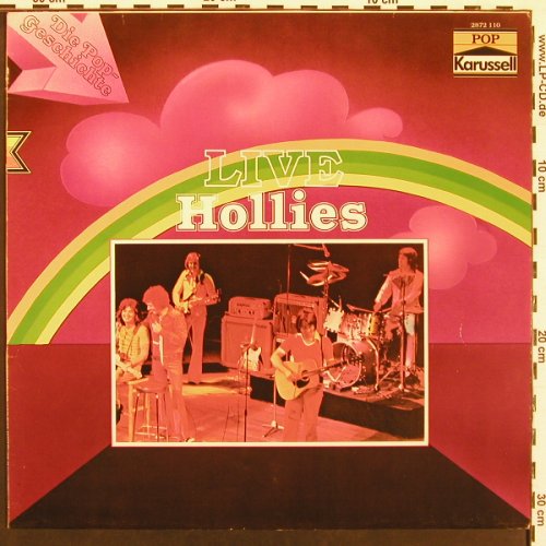 Hollies: Live, m-/vg+, Karussell, Ri(2872 110), D,  - LP - X9158 - 5,00 Euro