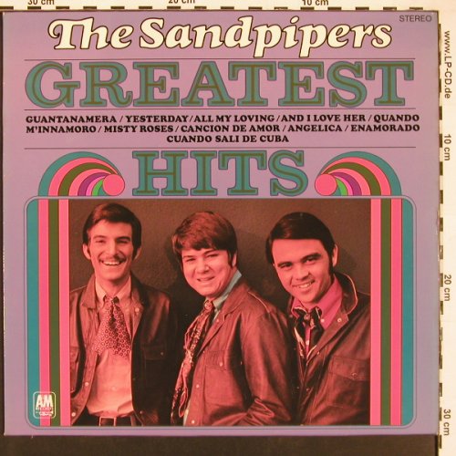 Sandpipers: Greatest Hits, AM(80 694 IT), D, 1975 - LP - X9295 - 9,00 Euro