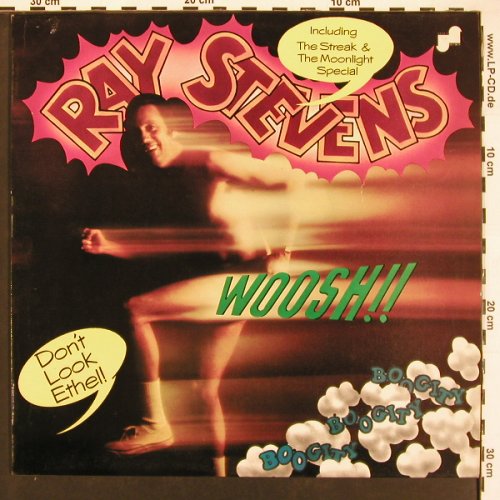 Stevens,Ray: Woosh!!, Janus(6310 301), UK, stol, 1974 - LP - X9309 - 7,50 Euro