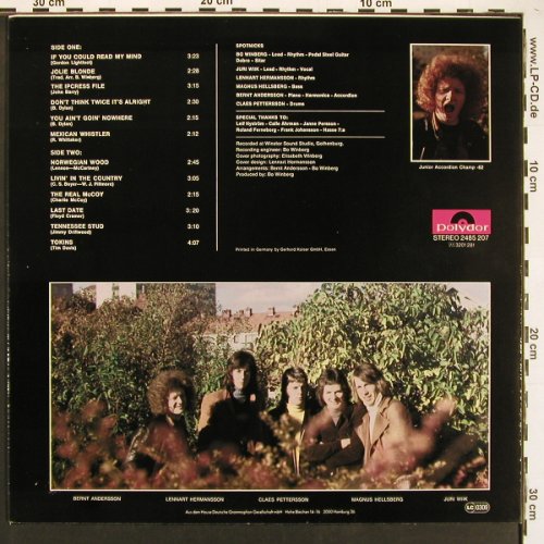 Spotnicks: Something Like Country (1971), Polydor, Ri(2485 207), D,  - LP - X9398 - 6,00 Euro