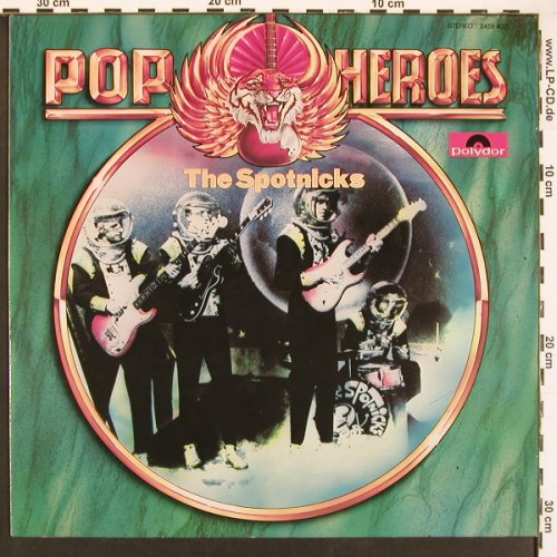 Spotnicks: Pop Heroes, Polydor(2459 402), D,  - LP - X9414 - 6,00 Euro