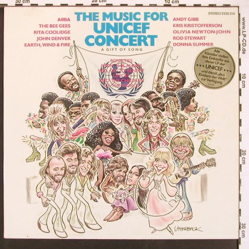 V.A.The Music For Unicef Concert: A Gift Song, Abba...Donna Summer, Polydor(2335 214), D, 1979 - LP - X9435 - 5,00 Euro