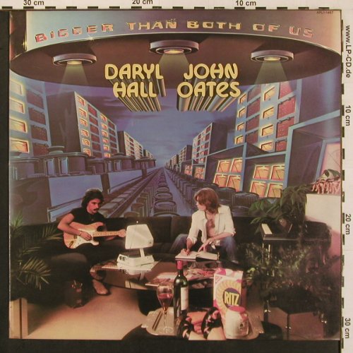 Hall,Daryl & John Oates: Bigger Than Both Of Us, RCA(APL1-1467), UK, 1976 - LP - X9828 - 7,50 Euro