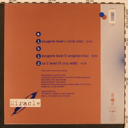 Miracle: Oxygene*2+1, DancePool(DAN 659951 6), NL, 1994 - 12inch - X9938 - 4,00 Euro