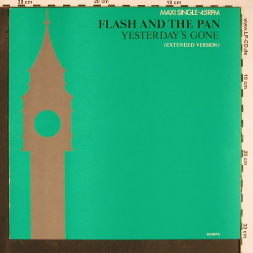 Flash & The Pan: Yesterday's Gone(ext vers.) +1, Epic(EPC 651647 6), NL, 1988 - 12inch - Y1076 - 4,00 Euro