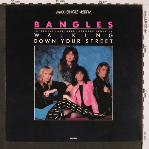 Bangles: Walking Down Your Street+1, CBS(650280 6), NL, 1986 - 12inch - Y1236 - 3,00 Euro