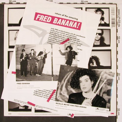 Fred Banana: Same, Polydor(835 632-1), D, 1988 - LP - Y1248 - 7,50 Euro