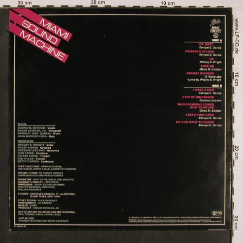 Miami Sound Machine: Eyes Of Innocence, Epic(EPC 26167), NL, 1984 - LP - Y1316 - 5,00 Euro