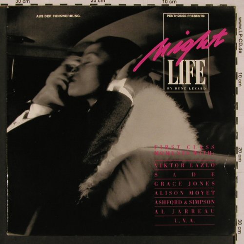 V.A.Night Life by Rene Lezard: Victor Lazlo, Sade... Tony Bennet, CBS(465588 1), NL, 1989 - LP - Y132 - 5,00 Euro
