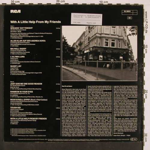 V.A.Onkel Pö: With A Little Help from my Friends, RCA(NL 28531), D, Lim.Ed., 1983 - LP - Y1364 - 7,50 Euro