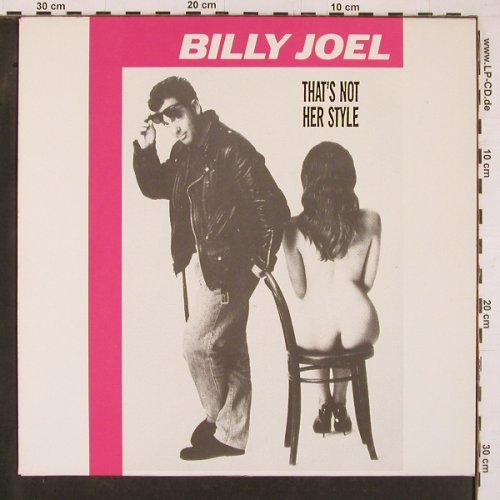 Joel,Billy: That's Not Her Style+2, CBS(656144 6), NL, 1989 - 12inch - Y1390 - 4,00 Euro
