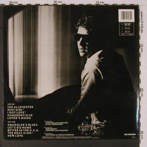 Frey,Glenn: The Allnighter, MCA(252 297-1), D, 1984 - LP - Y1509 - 6,00 Euro