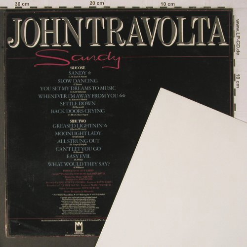 Travolta,John: Sandy, +Poster, Midsong Intern.(POLD 5014), UK, 1978 - LP - Y1511 - 7,50 Euro