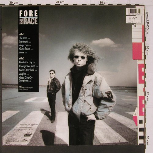 Fore: The Race, Ariola(210 676), D, 1990 - LP - Y1582 - 5,00 Euro