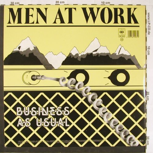 Men At Work: Cargo / Business As Usual, Foc, CBS(461023 1), NL, 1988 - 2LP - Y1694 - 6,00 Euro