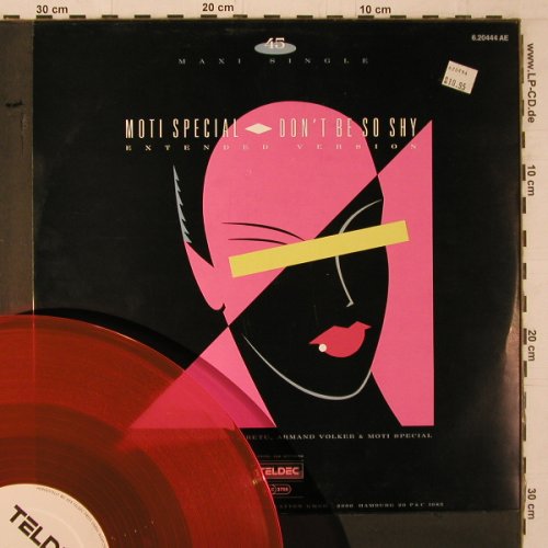 Moti Special: Don't Be So Shy,Ext+1, orange vinyl, Teldec(6.20444 AE), D, 1985 - 12inch - Y1755 - 3,00 Euro