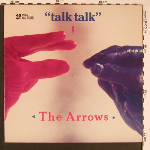 Arrows: Talk Talk(ext) / Easy Street, AM(392 059-1), D, 1984 - 12inch - Y180 - 3,00 Euro