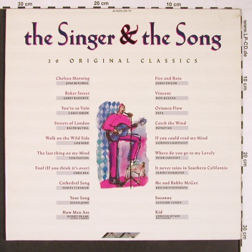 V.A.The Singer & the Song: 20 Original Classics, Stylus(SMR 975), UK, 1989 - LP - Y204 - 6,00 Euro