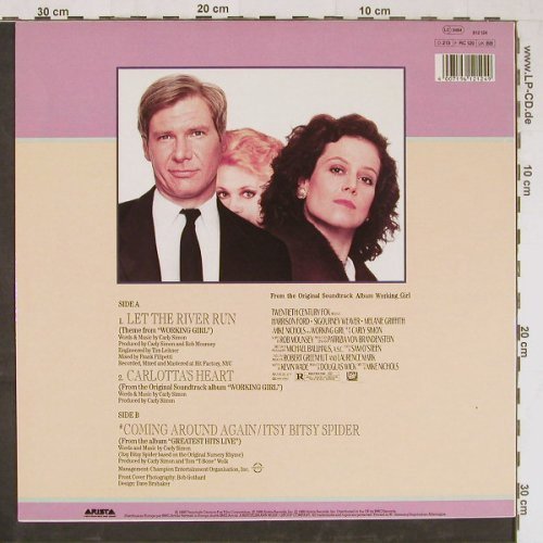 Simon,Carly: Let The River Run+2 (Working Girl), Arista(612124), D, 1989 - 12inch - Y2261 - 4,00 Euro