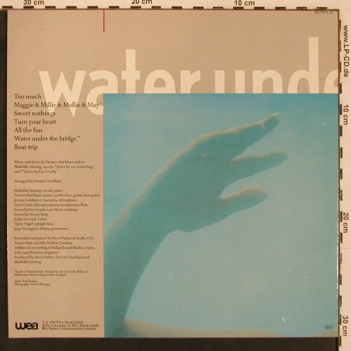 Santing,Mathilde / Dennis  Duchhart: Water Under The Bridge, WEA(240 411-1), D, 1984 - LP - Y22 - 6,00 Euro