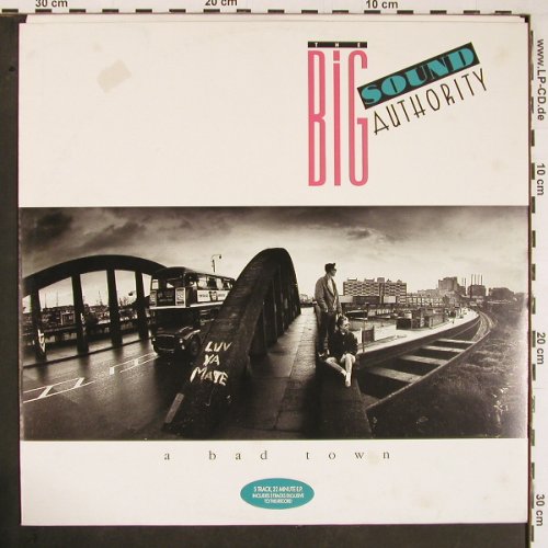 Big Sound Authority: A Bad Town, 5Tr. EP, MCA(258 996-0), D, 1985 - 12inch - Y240 - 5,00 Euro