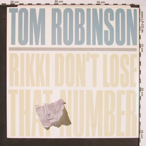 Robinson,Tom: Riki Don't Lose That Number+1, Castaway Records(TRT 2), UK, 1984 - 12inch - Y250 - 3,00 Euro