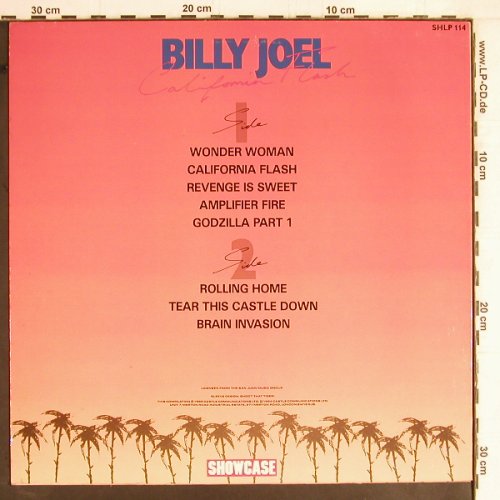 Joel,Billy: California Flash, Showcase(SHLP 114), UK, 1985 - LP - Y2538 - 9,00 Euro