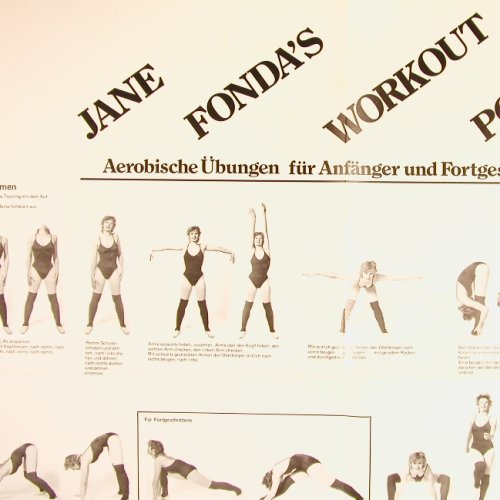 Fonda,Jane: Workout Record, Foc, Poster, CBS(88620), NL, 1981 - 2LP - Y3286 - 7,50 Euro