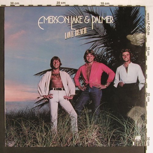 Emerson Lake & Palmer: Love Beach, Atlantic(SD 19211), US, co, 1978 - LP - Y3382 - 6,00 Euro