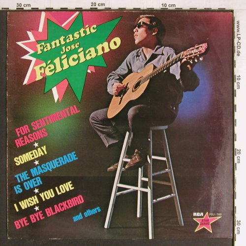 Feliciano,Jose: Fantastic J.F., RCA Star Serie(FCL1 7181), F, 1975 - LP - Y3506 - 6,00 Euro