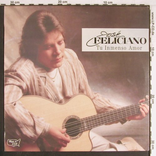 Feliciano,Jose: Tu Inmenso Amor, EMI(7 48574 1), E, 1987 - LP - Y3508 - 6,00 Euro