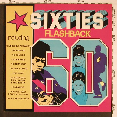 V.A.Sixties Flashback: Herd... Jimi Hendrix, 20 Tr., Polystar(EYETV 3), D, 1980 - LP - Y458 - 5,00 Euro