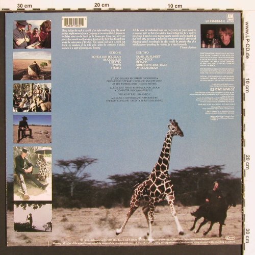 Copeland,Stewart: The Rhythmatist (Pogo-Cover), AM(395 084-1), D, 1985 - LP - Y4973 - 7,50 Euro