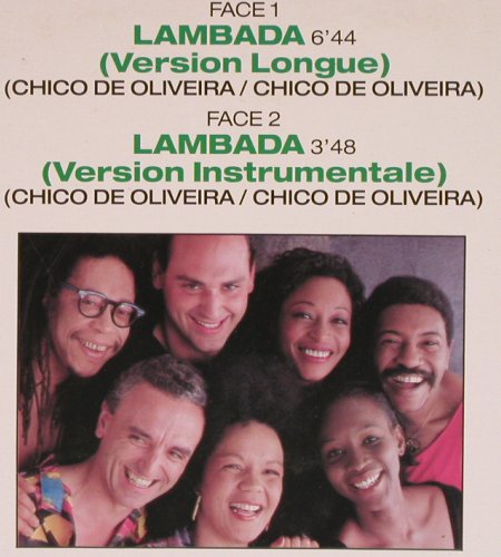 Kaoma: Lambada*2 (6:44/instrum.), CBS(655011 6), NL, 1989 - 12inch - Y5769 - 4,00 Euro