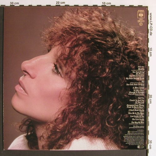 Streisand,Barbra: Love Songs, CBS(10 031), UK, 1981 - LP - Y6614 - 6,00 Euro