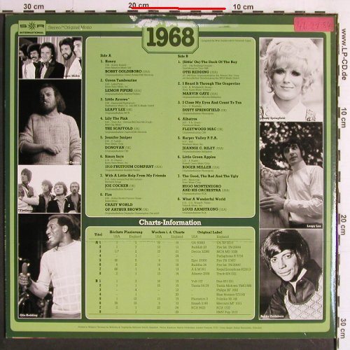 V.A.30 Years Popmusic: 1968-Bobby Goldsboro...L.Armstrong, S*R(46 218 4), D, m /vg+, 1983 - LP - Y7131 - 5,00 Euro