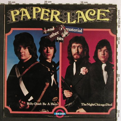 Paper Lace: ...and other bits of Material, Bus Stop(BUSLP 8001), UK, 1974 - LP - Y7174 - 7,50 Euro