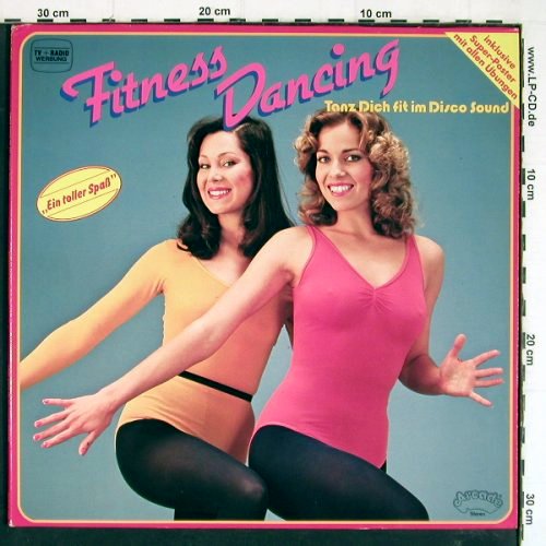 V.A.Fitness Dancing: Tanz dich Fit im Disco Sound,Foc, Arcade(ADEG 148), D,+Poster, 1982 - LP - Y7361 - 5,00 Euro