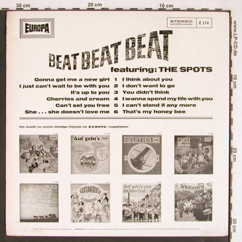 Spots: Beat Beat Beat, Europa(E 174), D, 1967 - LP - Y7451 - 5,00 Euro