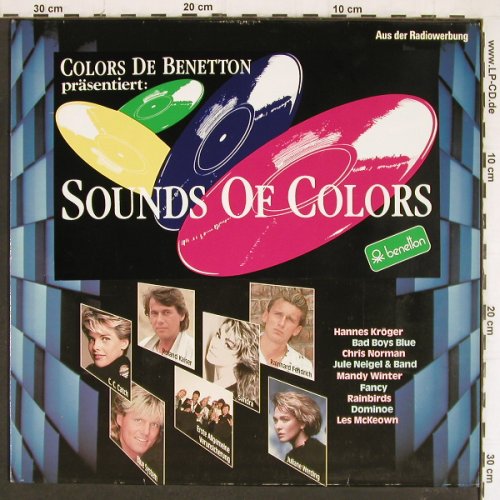 V.A.Colors de Benetton: Sounds of Colors, Ariola(209 447), D, 1988 - LP - Y7464 - 4,00 Euro