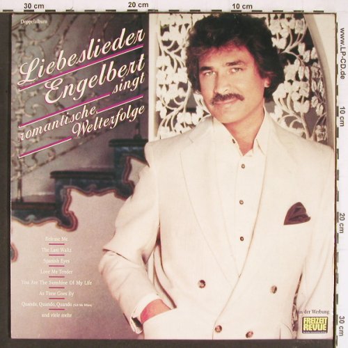 Engelbert: Liebeslieder, romantische Welterf., Epic/Freizeit Revue(EPC 450568 1), NL, 1987 - 2LP - Y7536 - 6,00 Euro