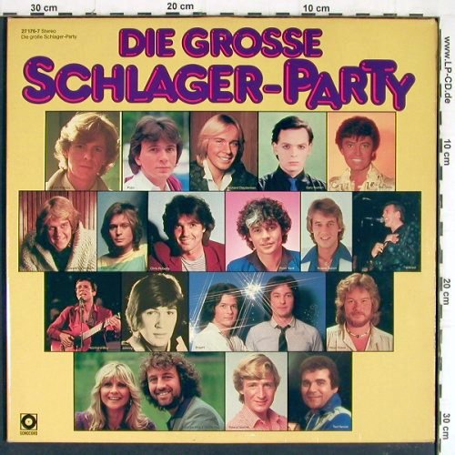 V.A.Die grosse Schlager-Party: Roland Kaiser... Gary Numan, Foc, Sonocord(27 176-7), D, 1980 - 2LP - Y7557 - 5,00 Euro