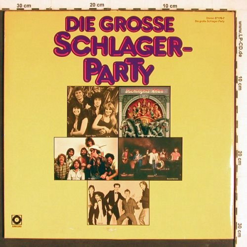 V.A.Die grosse Schlager-Party: Roland Kaiser... Gary Numan, Foc, Sonocord(27 176-7), D, 1980 - 2LP - Y7557 - 5,00 Euro