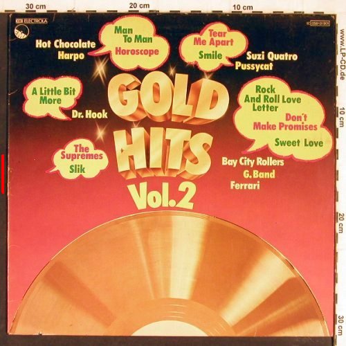 V.A.Gold Hits: Vol.2 - Harpo...Suzi Quatro, m-/vg+, EMI(058-31 901), D, co,  - LP - Y7604 - 3,00 Euro