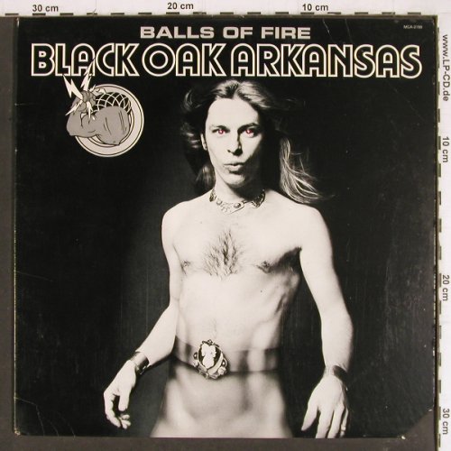 Black Oak Arkansas: Balls Of Fire, m-/vg+, MCA(MCA-2199), US, CO, 1976 - LP - Y7938 - 7,50 Euro