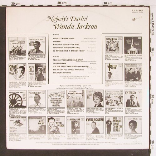 Jackson,Wanda: Nobody's Darlin', Vocalion(VL 73861), US, co,  - LP - Y7943 - 7,50 Euro