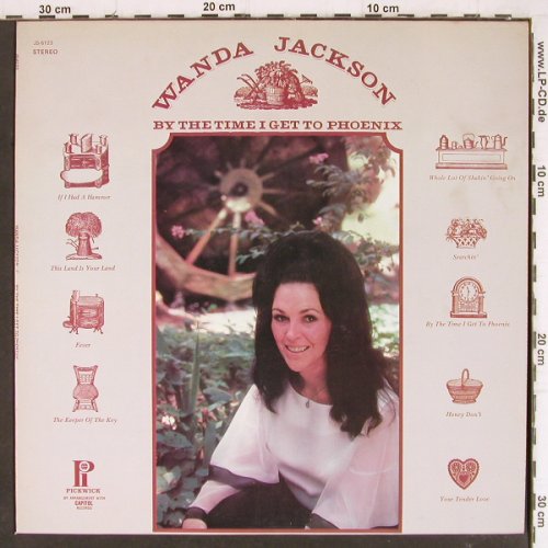 Jackson,Wanda: By The Time I Get To Phoenix, stol, Hilltop(JS-6123), US,  - LP - Y7944 - 7,50 Euro